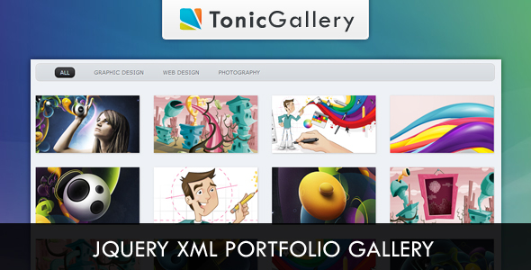 Tonic Gallery - jQuery XML Portfolio Gallery - CodeCanyon Item for Sale