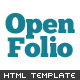 OpenFolio - ThemeForest Item for Sale