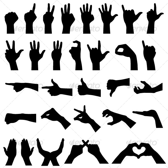 A Hand Symbol
