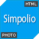 Simpolio - Fullscreen Portfolio &amp; Blog HTML Theme - ThemeForest Item for Sale