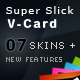 Super Slick Vcard - 7 Skins - Added New Features - ThemeForest Item for Sale