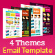 Artistic Store HTML Email Template (4 Themes) - ThemeForest Item for Sale