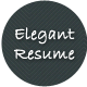 Elegant CV/Resume Premium Template - ThemeForest Item for Sale