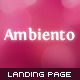 Ambiento Premium Landing Page - ThemeForest Item for Sale