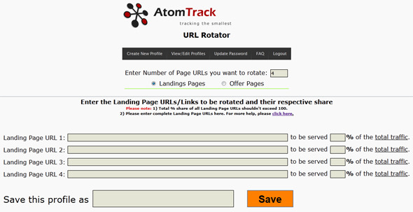 AtomTrack URL Rotator