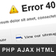 Powerful Errors - PHP/Ajax error template - ThemeForest Item for Sale