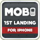 Mobi iPhone Landing Page - ThemeForest Item for Sale