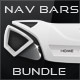Navigation Bars Bundle - GraphicRiver Item for Sale