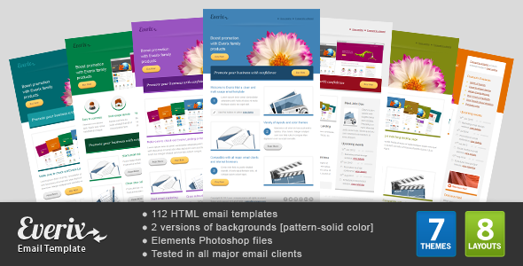 Everix Mail - ThemeForest Item for Sale