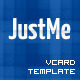 JustMe Responsive Professional vCard - ThemeForest Item for Sale