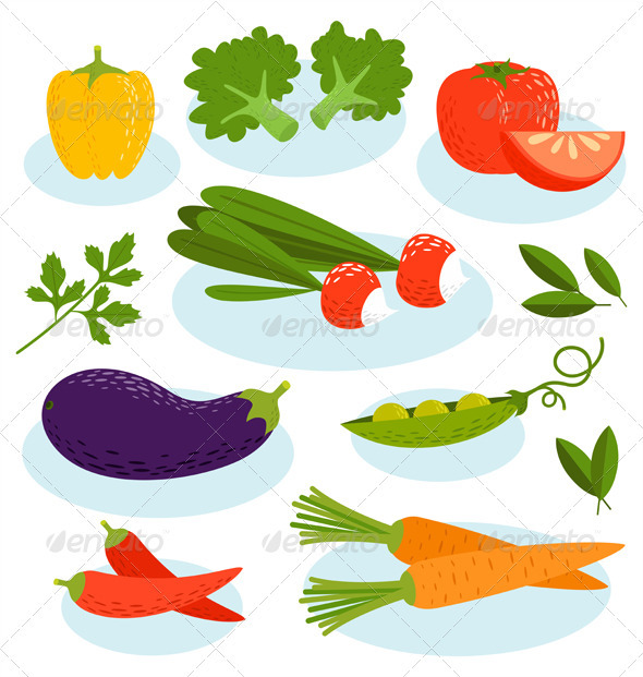 GraphicRiver Vegetables 2553384