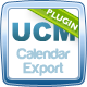UCM Plugin: Calendar iCal / Google Calendar Export - CodeCanyon Item for Download