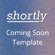 Shortly Coming Soon Template - ThemeForest Item for Sale