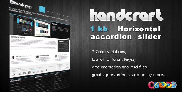 Handcraft 7 in 1 - Wordpress Theme - Creative WordPress