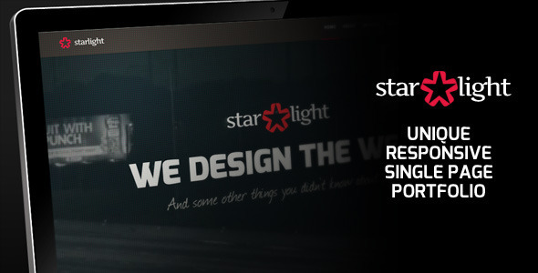 Starlight - Responsive Portfolio - Creative Site Templates