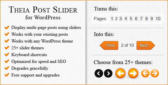 Theia Post Slider for WordPress - CodeCanyon Item for Sale