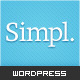 Simpl: A Clean &amp; Classy WordPress Portfolio Theme - ThemeForest Item for Sale