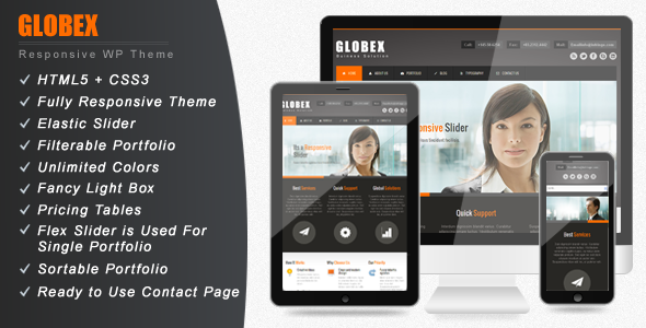Globex - Responsive Business WordPress Theme