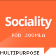 Sociality - Joomla Template - ThemeForest Item for Sale
