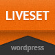 Liveset - Responsive WordPress Theme - ThemeForest Item for Sale