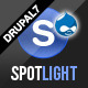 Spotlight - Clean &amp; Minimal Drupal Theme - ThemeForest Item for Sale