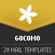 GOCOMO - 20 modular e-mail templates - ThemeForest Item for Sale