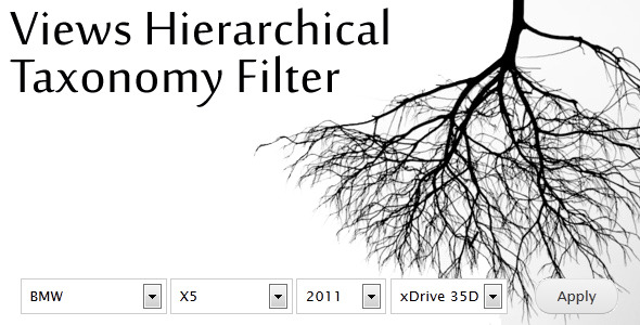 Views Hierarchical Taxonomy Filter - CodeCanyon Item for Sale