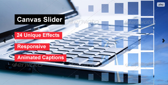 Canvas Slider - jQuery Canvas Effect Slider - CodeCanyon Item for Sale