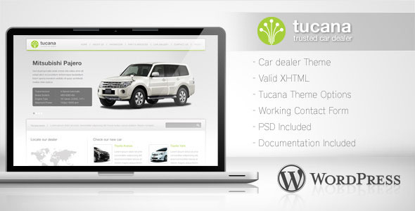 Tucana - Car Dealer Wordpress Theme - Retail WordPress