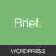 Brief - Responsive Tumblr Style WordPress Theme - ThemeForest Item for Sale