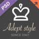 Adept Style Business PSD Template - ThemeForest Item for Sale