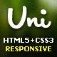 Universal Responsive HTML5/CSS3 Template - ThemeForest Item for Sale
