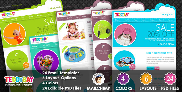 TeddyBay - Premium Email Template - Email Templates Marketing