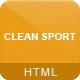 Clean Sport - Sport HTML Template - ThemeForest Item for Sale