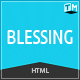 Blessing Responsive HTML5/CSS3 Template - ThemeForest Item for Sale