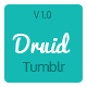 Druid A Premium Tumblr Theme - ThemeForest Item for Sale