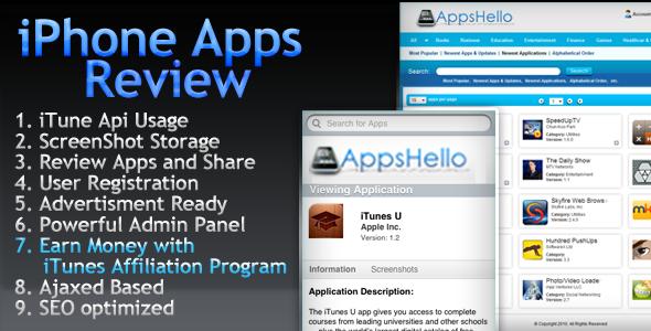 Appstore iPhone-iPad Apps Review - CodeCanyon Item for Sale