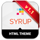 Syrup Responsive HTML Theme - ThemeForest Item for Sale