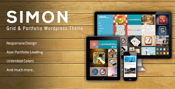 Simon | Wordpress & Portfolio Theme - Portfolio Creative