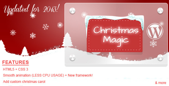 Christmas Magic - AA-Snow Wordpress Plugin - CodeCanyon Item for Sale