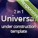 Under Construction - Universal Theme For Any Needs - ThemeForest Item for Sale
