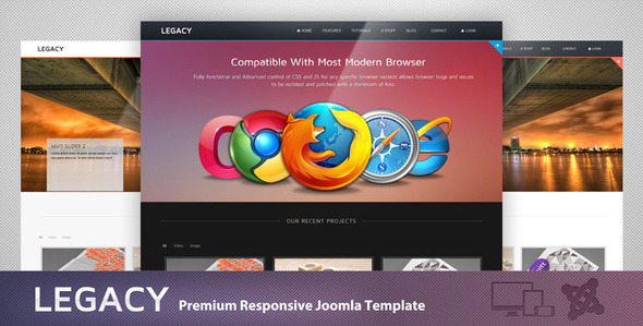 Legacy - Responsive Joomla Theme - Creative Joomla
