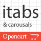 Opencart Itabs - Tabs with carousals - CodeCanyon Item for Sale