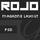 ROJO | Magazine/News PSD Template - ThemeForest Item for Sale
