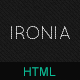 IRONIA - Mobile Website - ThemeForest Item for Sale