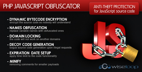 PHP Javascript Obfuscator - CodeCanyon Item for Sale