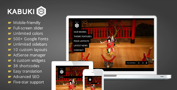 Kabuki - Luxury Portfolio/Agency WordPress Theme - Creative WordPress