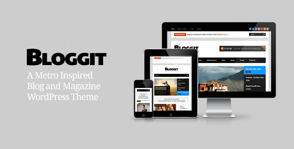 Bloggit - Responsive WordPress Blog,Magazine,News - Blog / Magazine WordPress