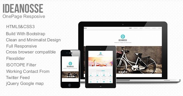 Nature - Responsive HTML5 Onepage Template - 5