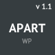 Apart - Responsive Wordpress Theme - ThemeForest Item for Sale